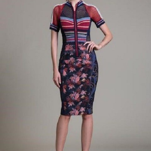 Anthropologie Byron Lars Jewel Jacquard Dress - Picture 2 of 4